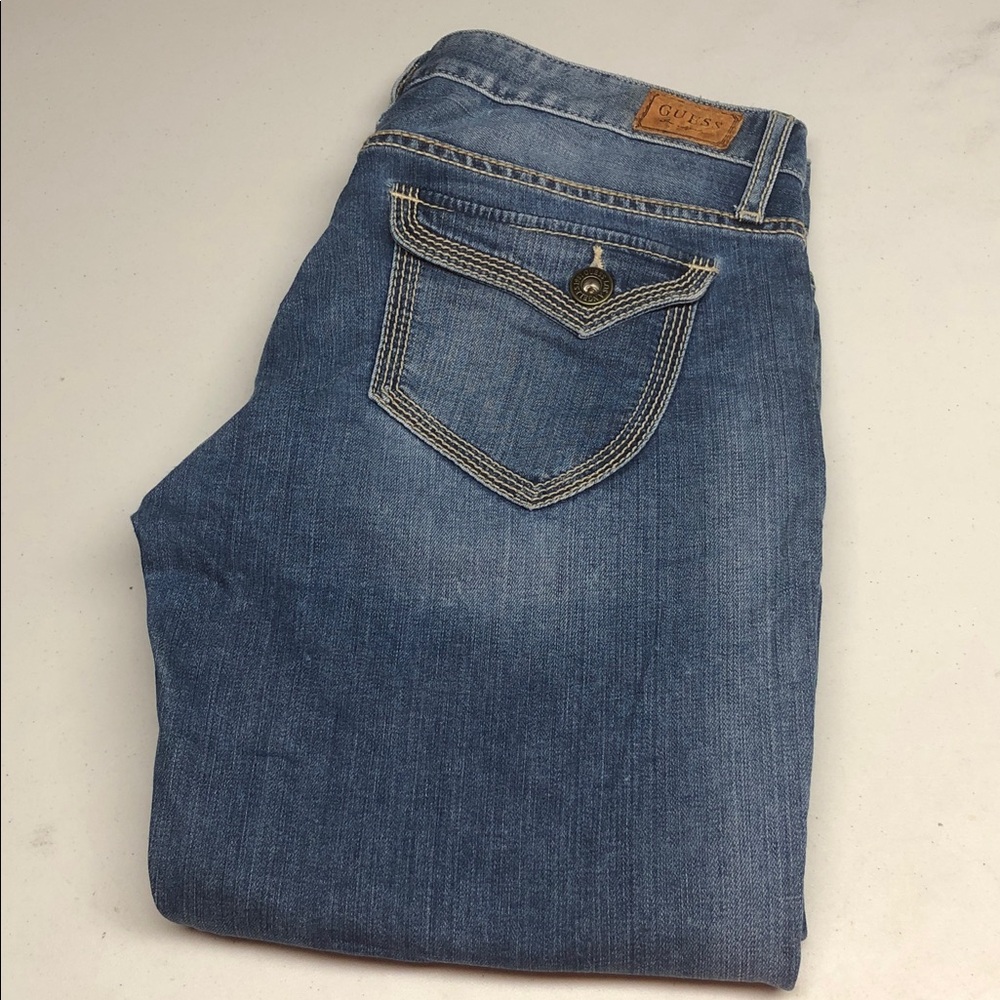 GUESS LA FLIRTY BOOT JEANS 31x34 ⭐️